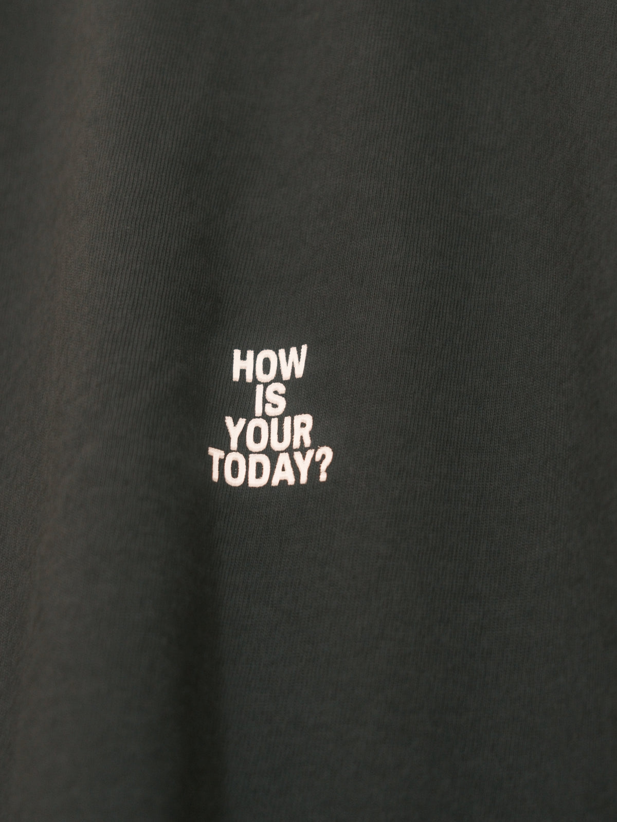 TODAY edition : ART FOR S/S tee / BLACK