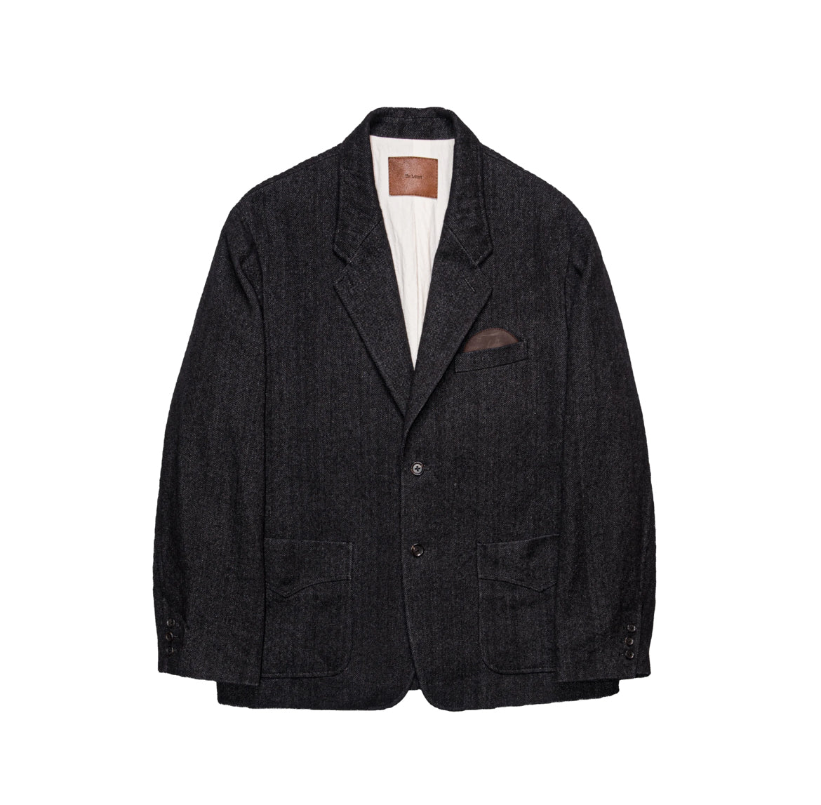 The Letters : SACK JACKET -WOOL LINEN TWEED-