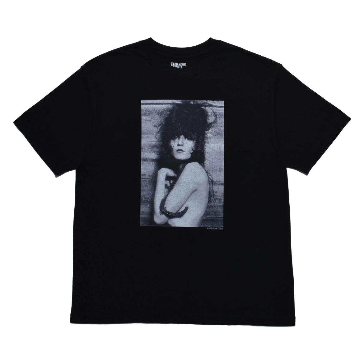 MINEDENIM : Stie-lo × Irina.L "Sideways figure" T-SH