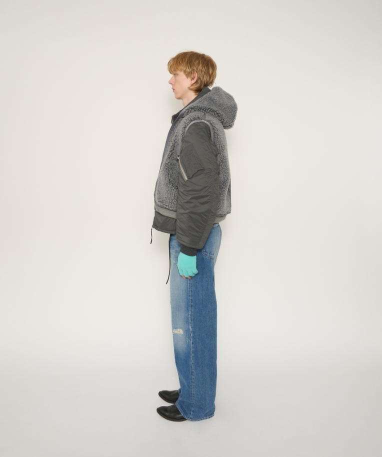 JOHN MASON SMITH / JANE SMITH : 40d NYLON TAFFETA TACTICAL ZIP BLOUSON