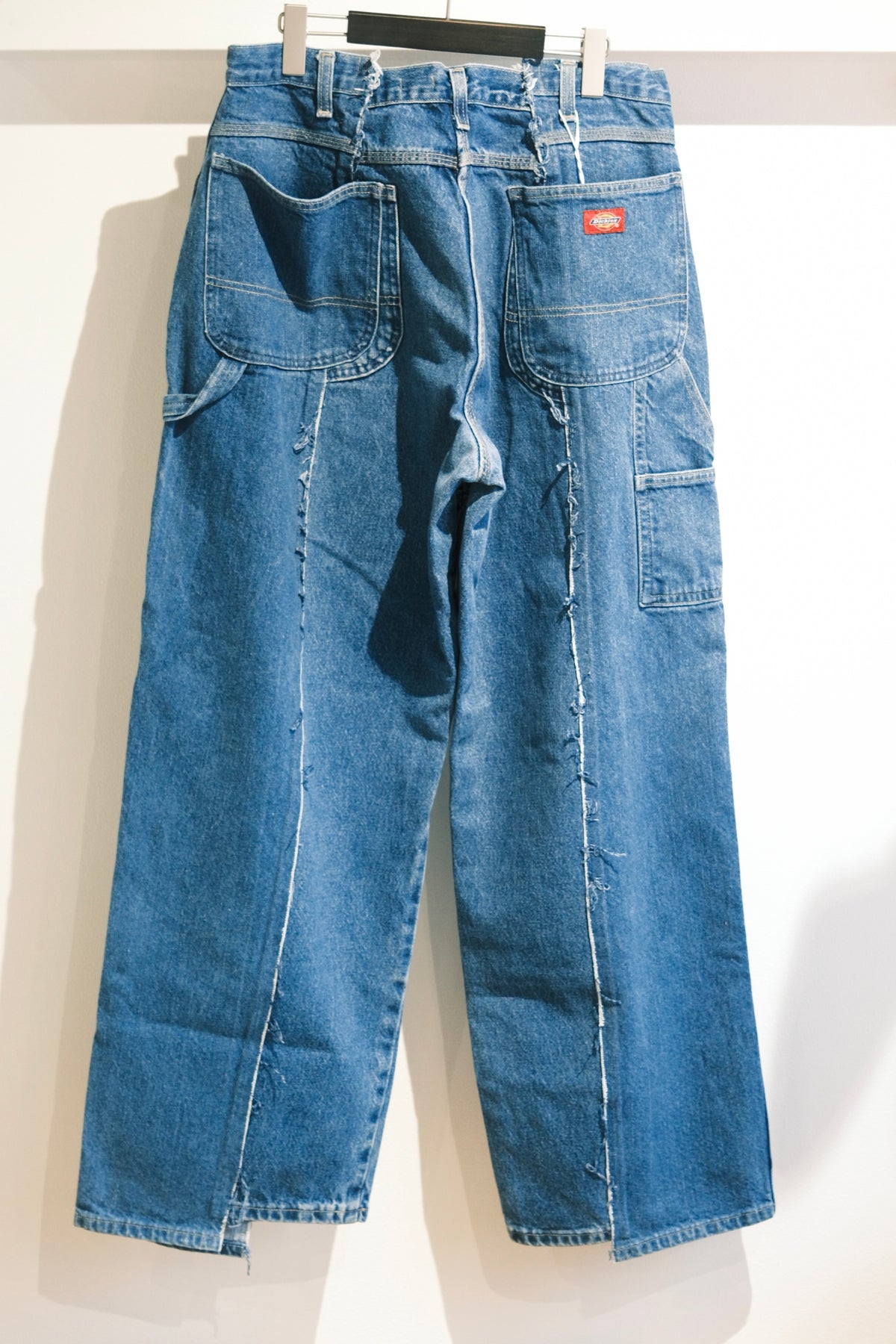 OLDPARK : BAGGY CARPENTER PANTS -DENIM- (BLUE、XLサイズ)