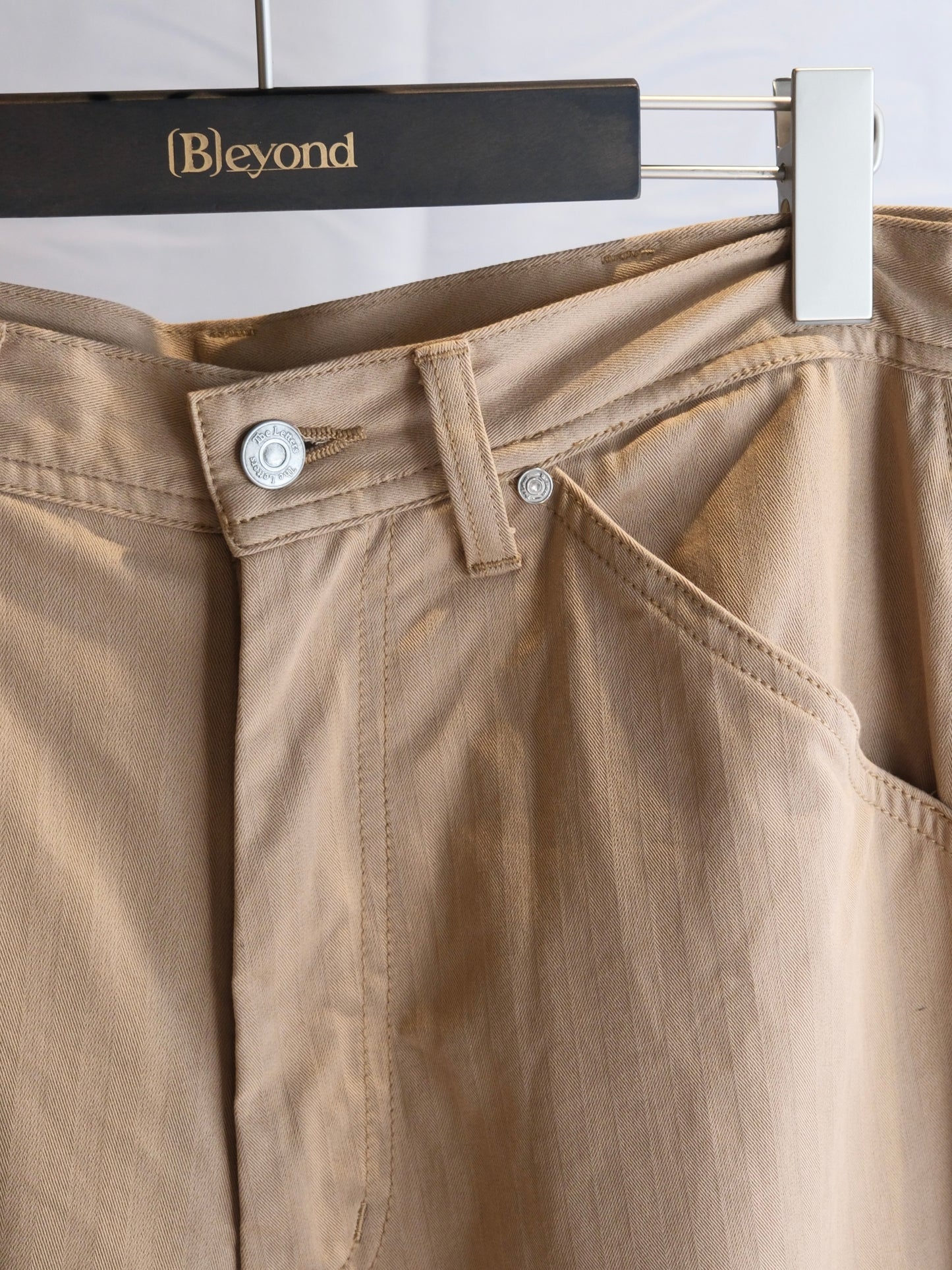 The Letters : WORKERS PANTS -COTTON HERRINGBONE-