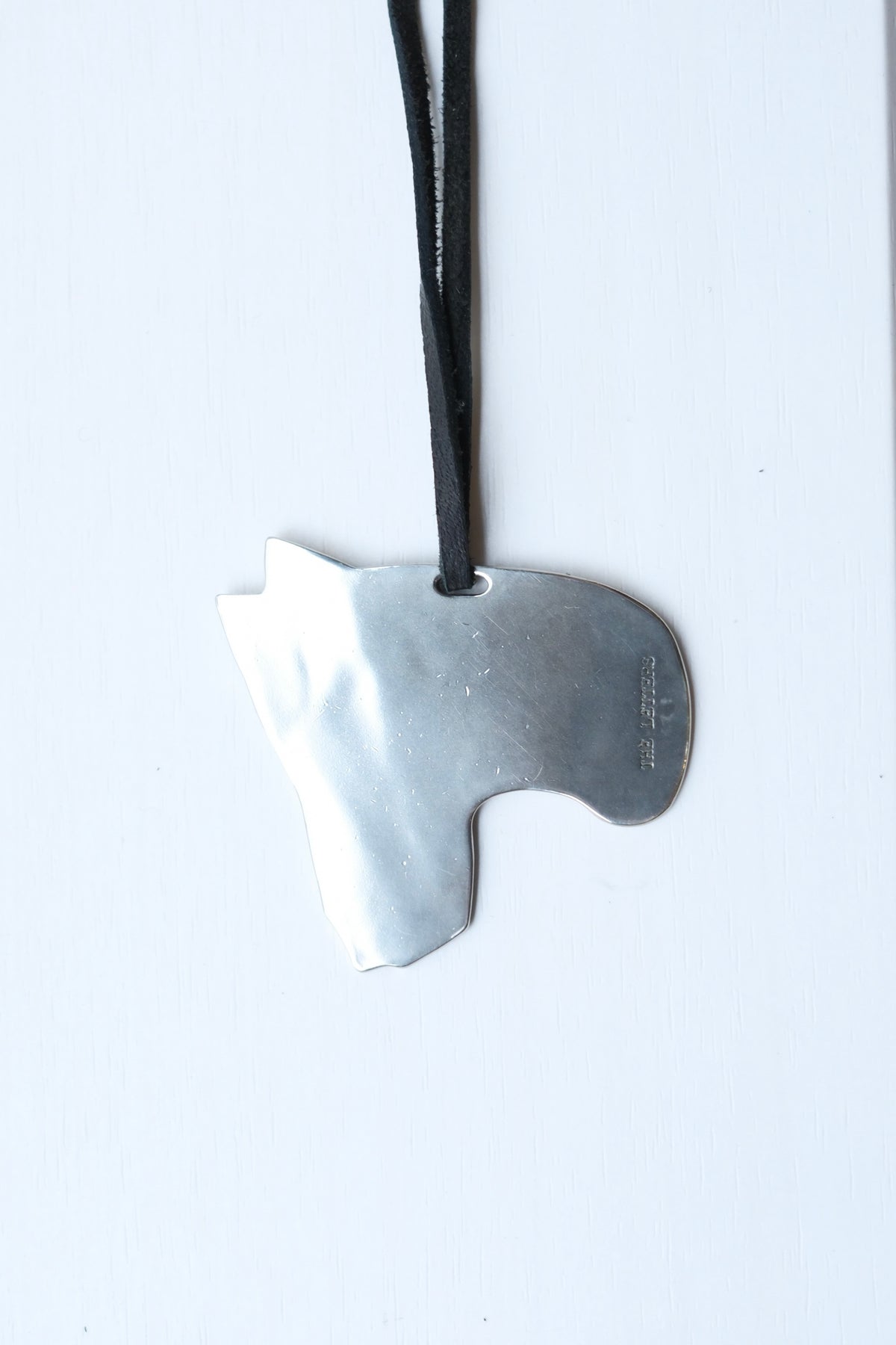 The Letters : HORSE EMBROIDERY PENDANT