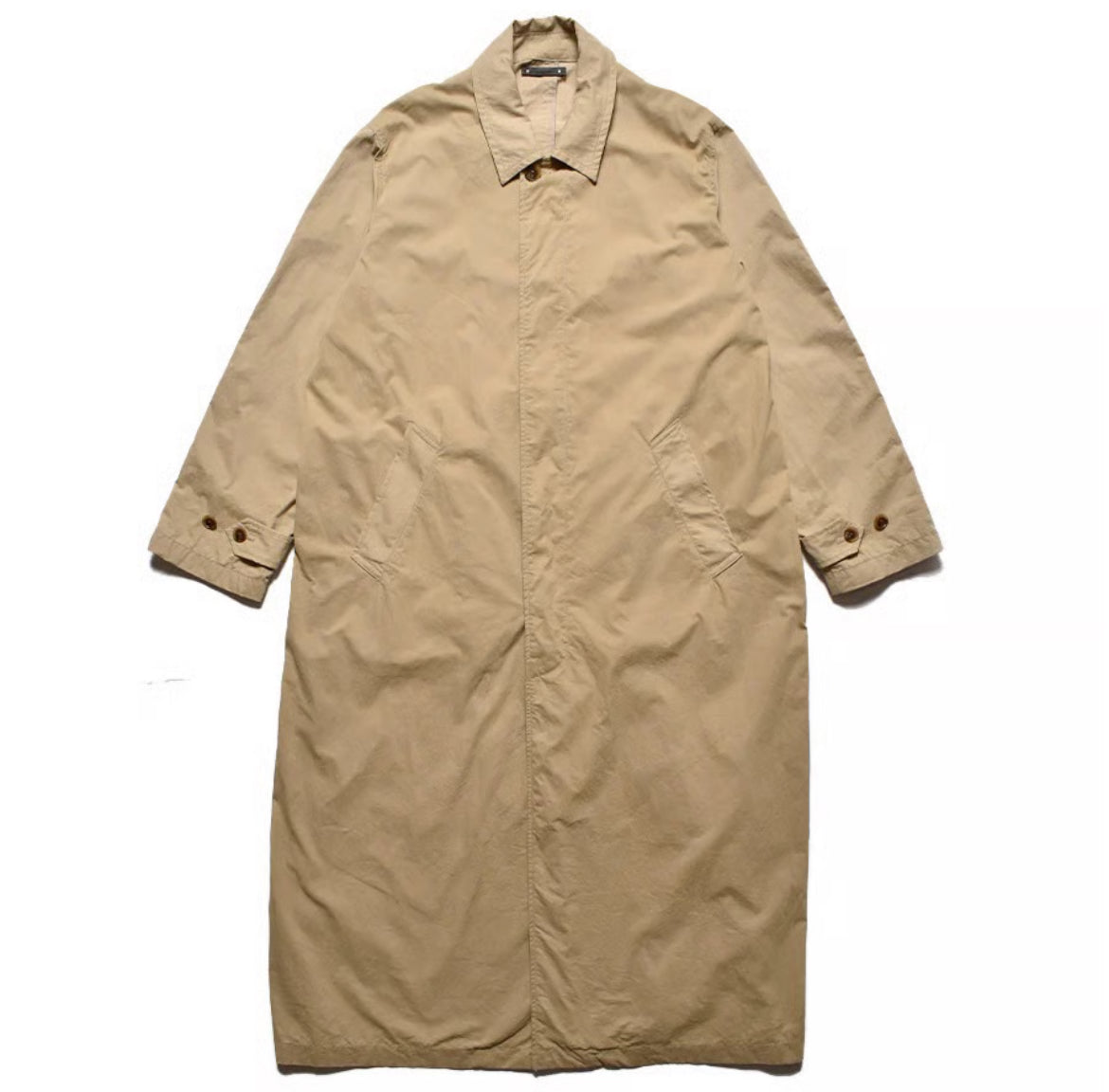 MINEDENIM :Washed C/N Balmacaan CT
