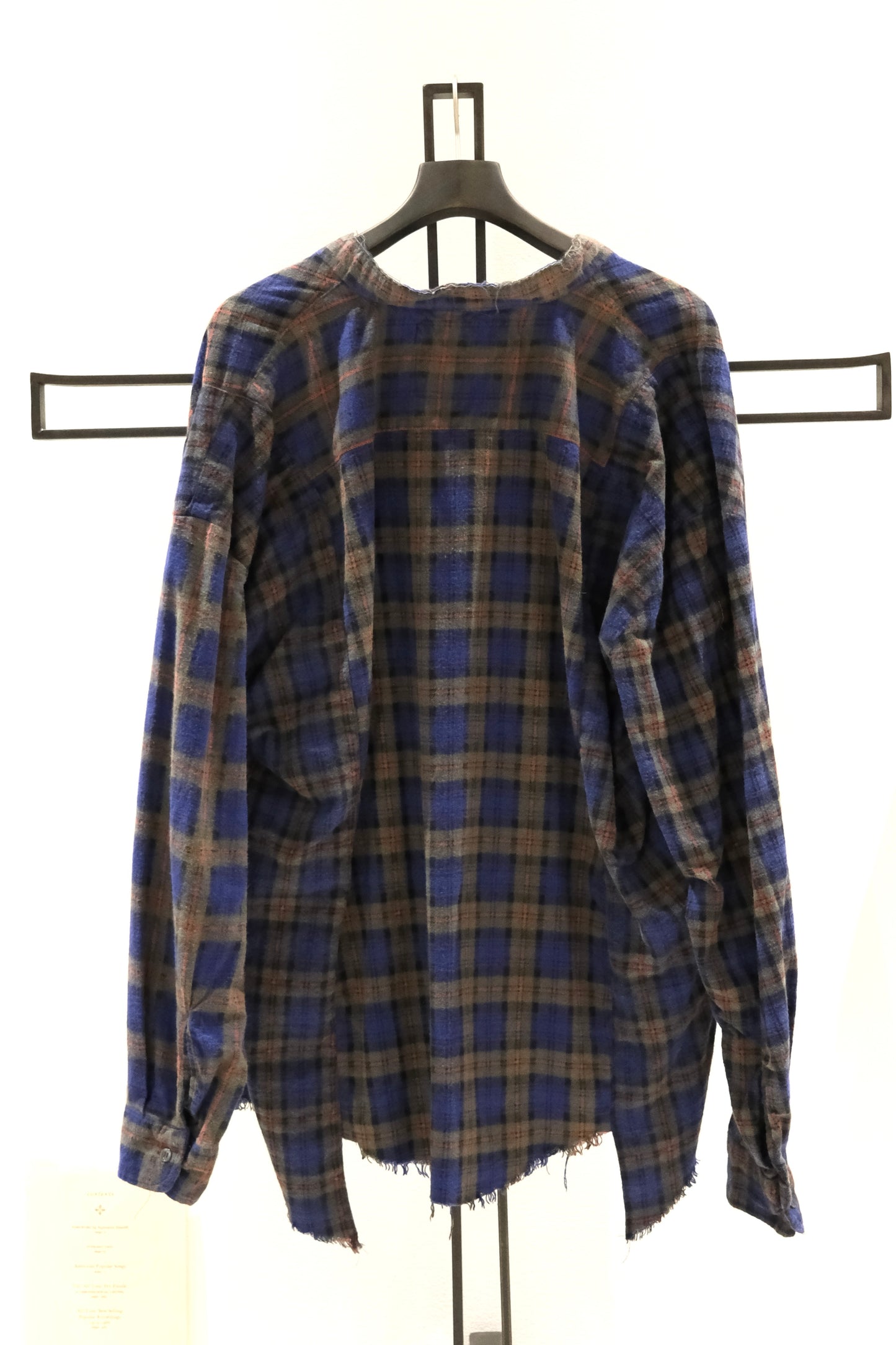 SLEEVE FRONT SHIRT -2 (FLANNEL、Fサイズ) / OLDPARK