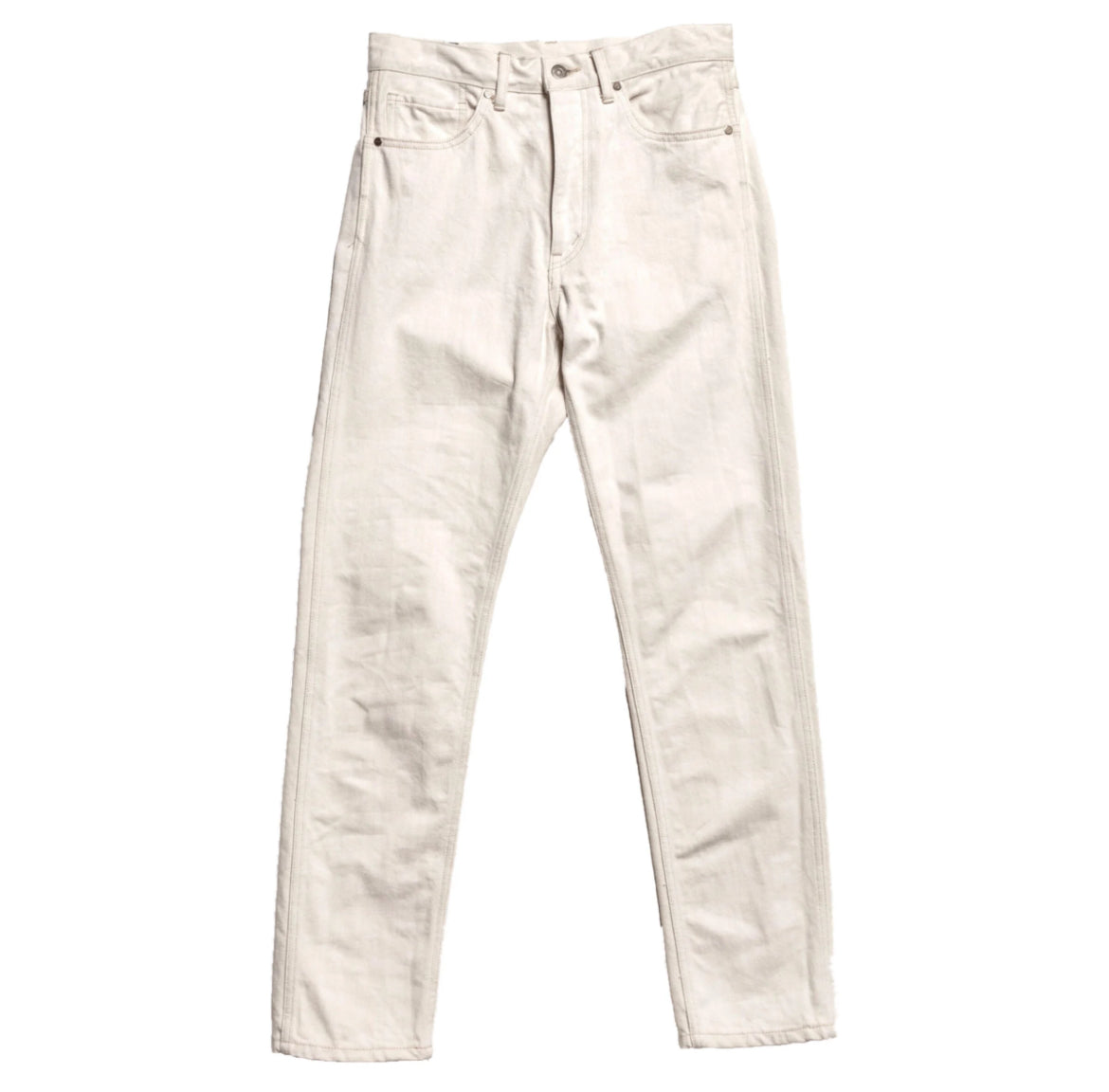 The Letters:5 POCKET TAPERED PANTS -WASHED DENIM-