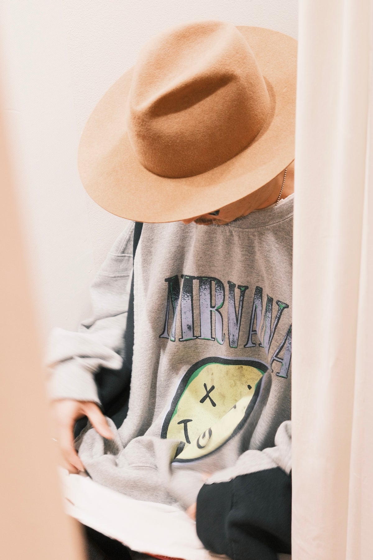 OLDPARK : BAGGY SWEAT -NIRVANA- / Fサイズ