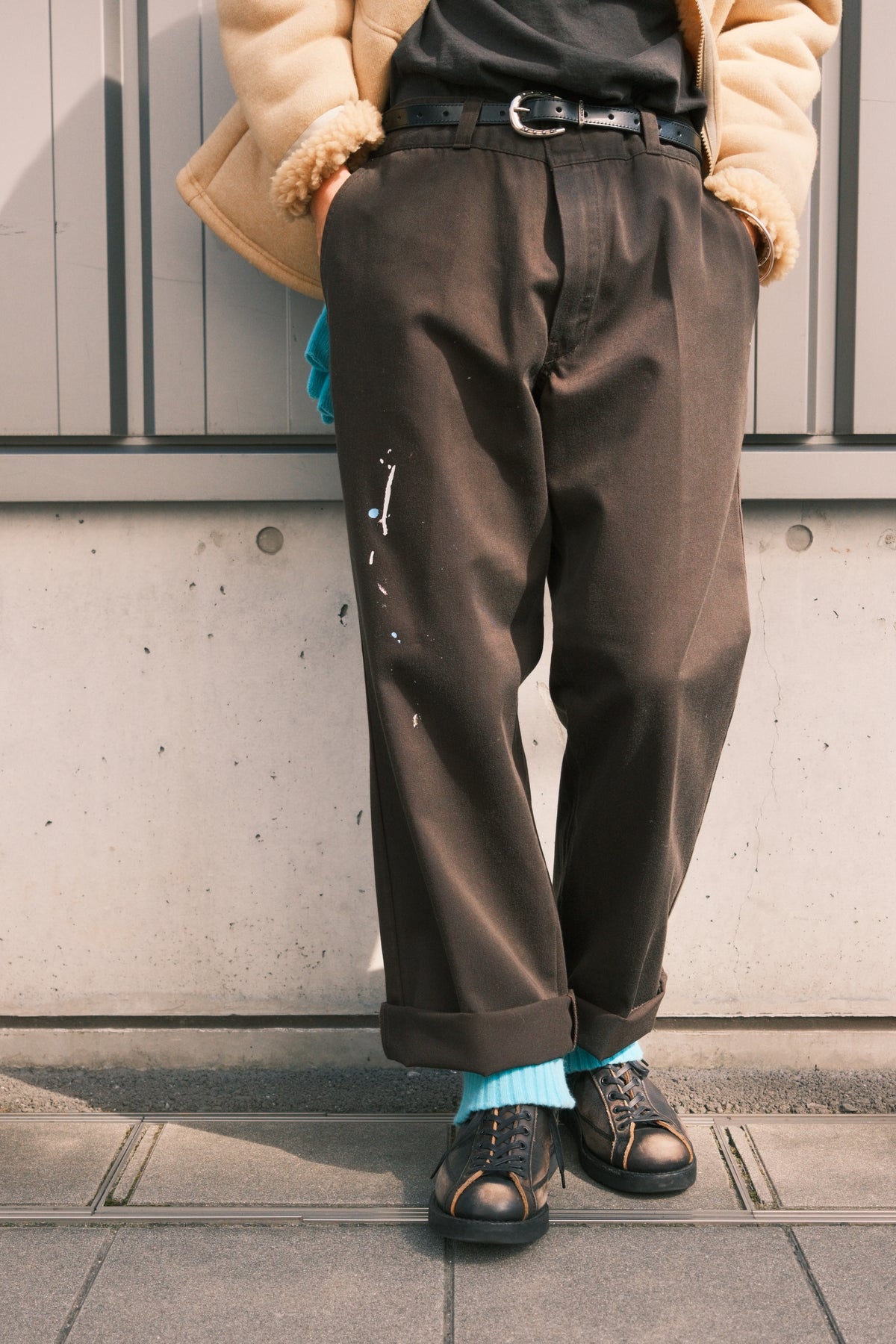 JOHN MASON SMITH / JANE SMITH : 5G LEG WARMER LONG / TURQUOIS