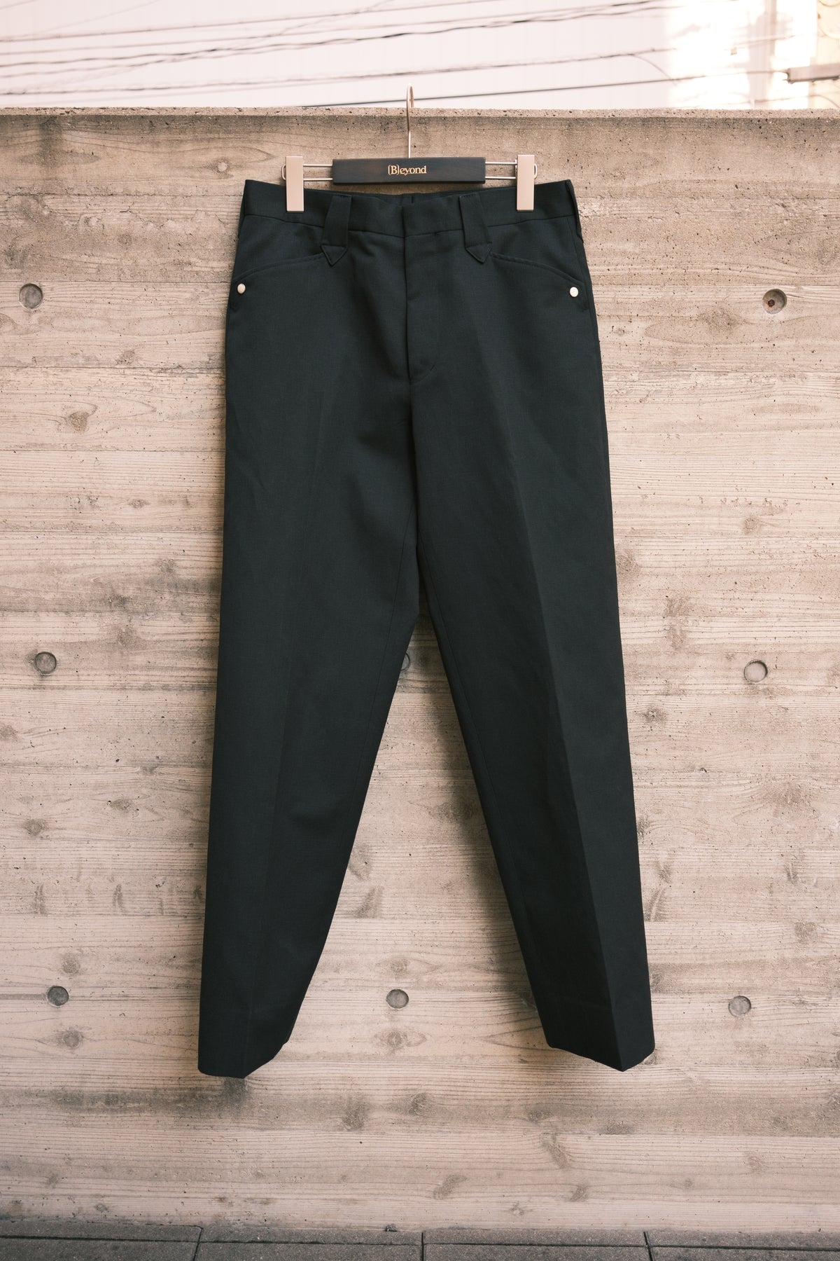 The Letters : COW BOY TROUSERS -LACINE WOOL LINEN-