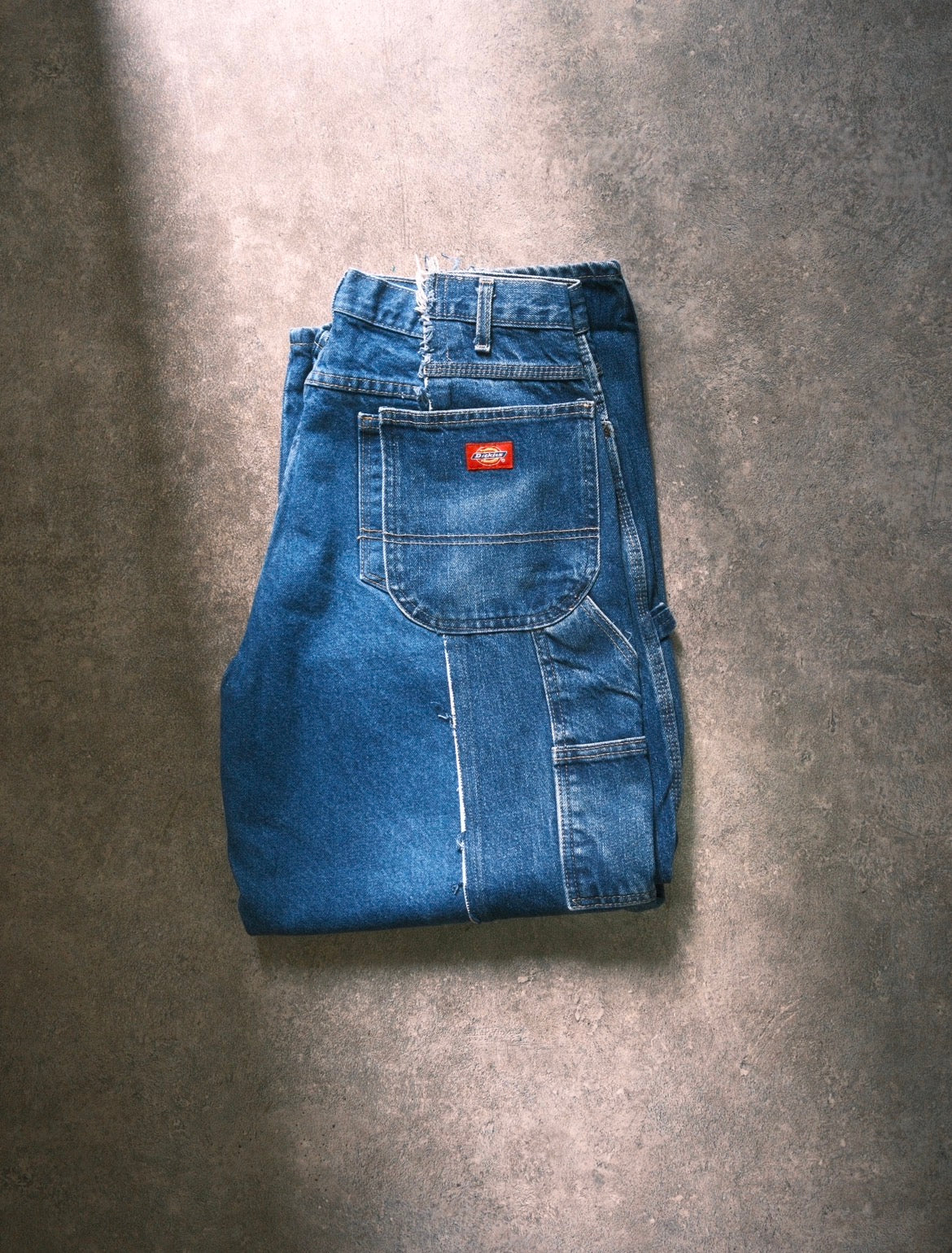 OLDPARK : BAGGY CARPENTER PANTS -DENIM- (BLUE、Lサイズ)-2