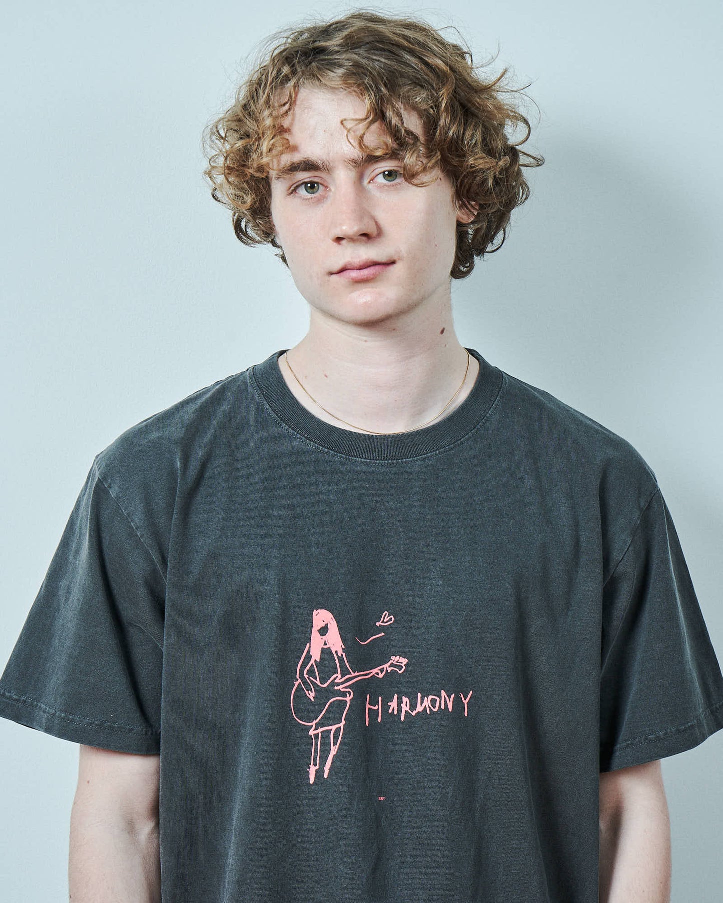 TODAY edition : LEFT HAND S/S Tee #1 (CHARCOAL)