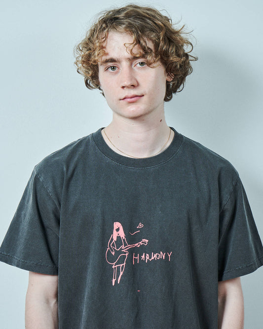 TODAY edition : LEFT HAND S/S Tee #1 (CHARCOAL)