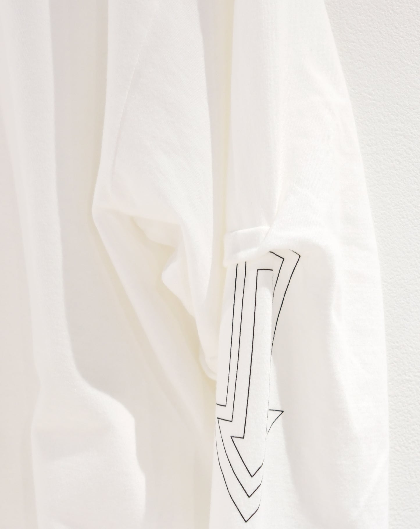 TODAY edition : TROMPE L'OEIL L/S tee (white)