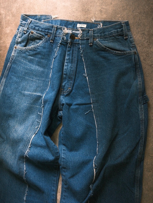 OLDPARK : BAGGY CARPENTER PANTS -DENIM- (BLUE、Lサイズ)-2