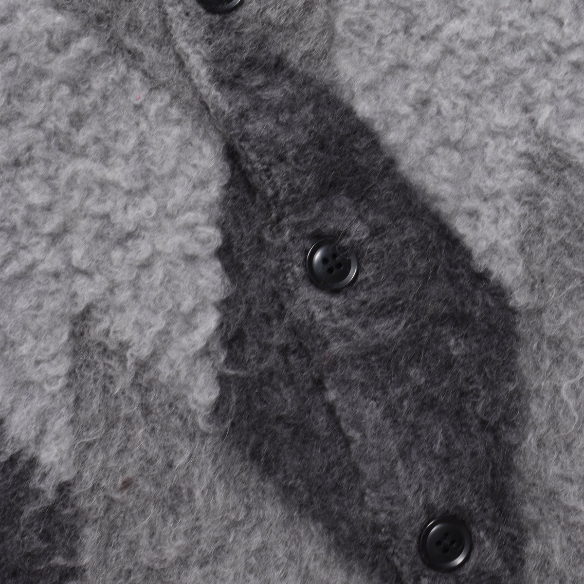 MINEDENIM : Mohair Argyle Knit Cardigan / GRT