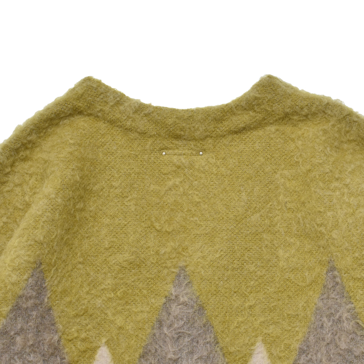MINEDENIM : Mohair Argyle Knit Cardigan / YPT