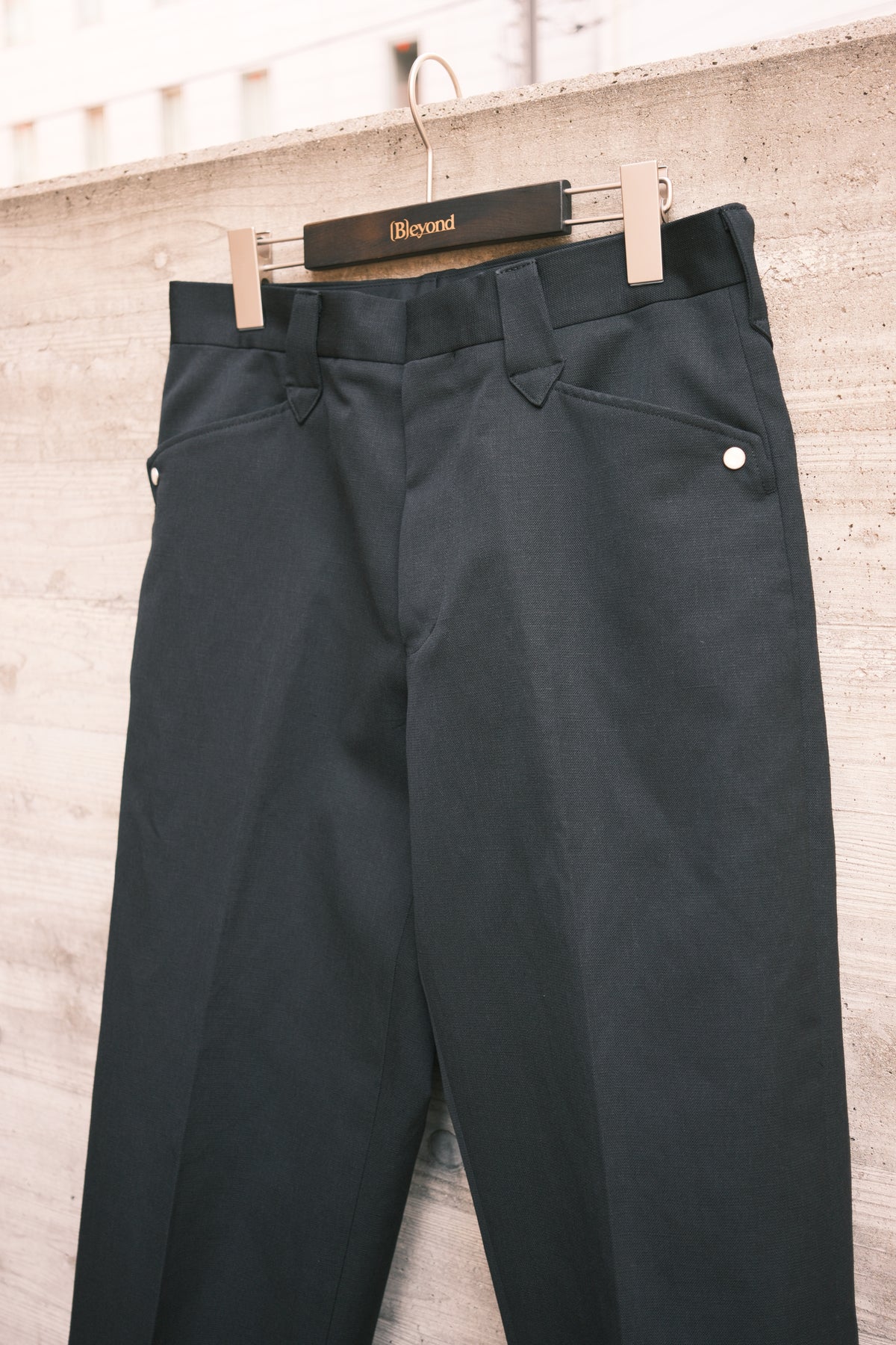 The Letters : COW BOY TROUSERS -LACINE WOOL LINEN-