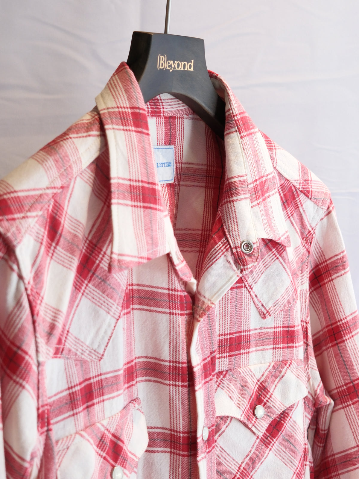The Letters : WESTERN SHIRT -CHECK OPEN END YARN COTTON-