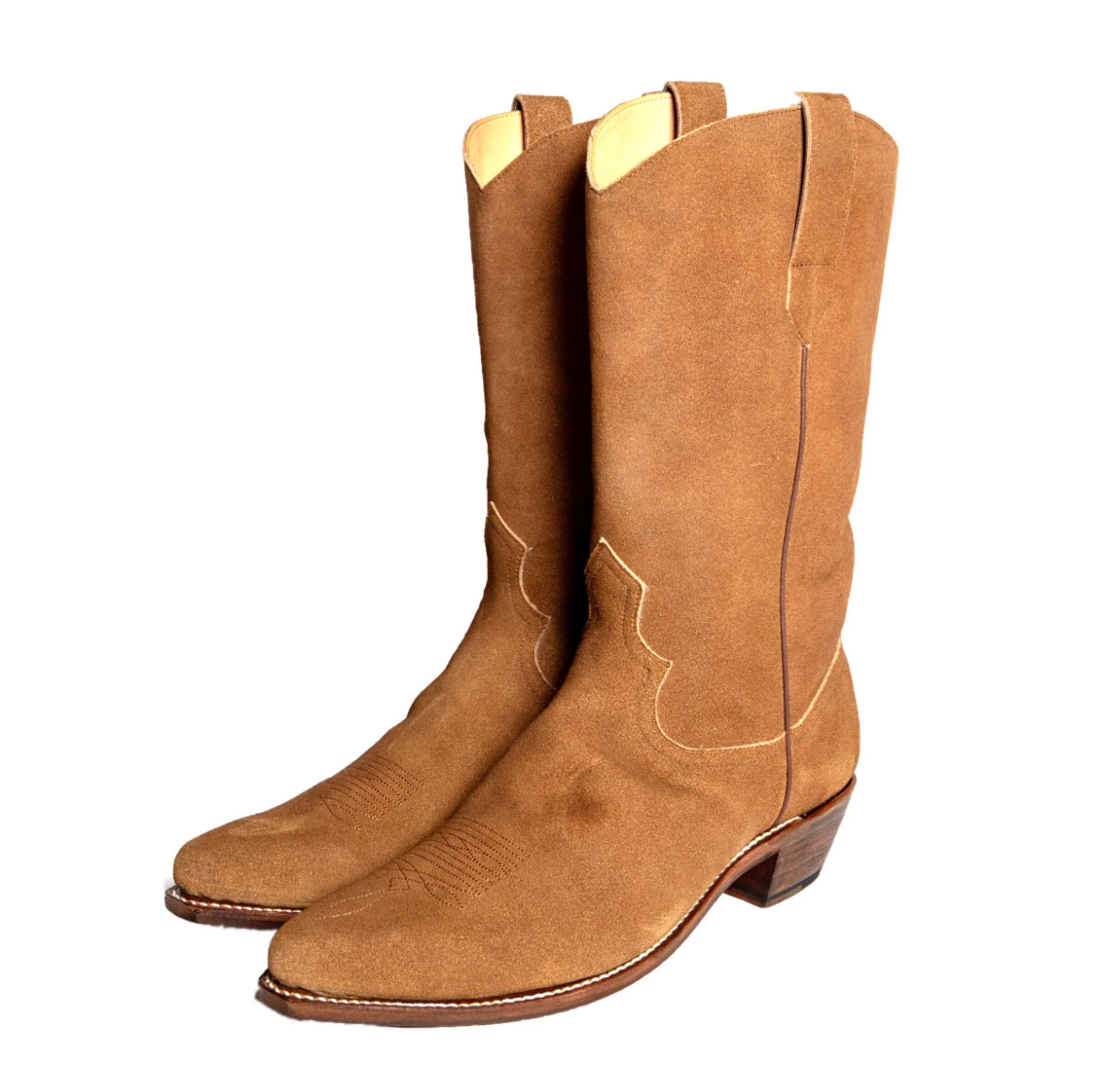 The Letters : WESTERN BOOTS -COWHIDE SUEDE-