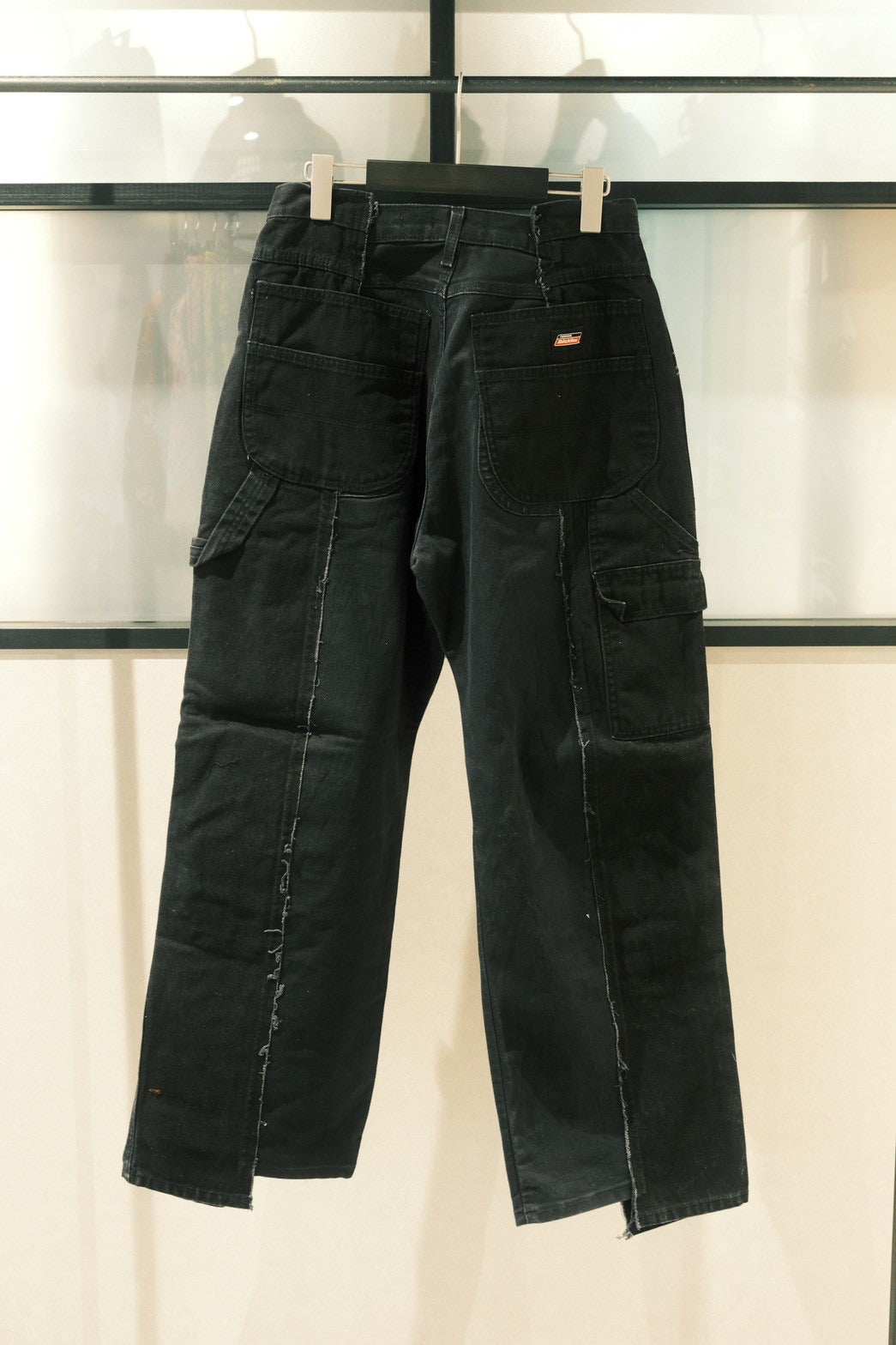 BAGGY CARPENTER PANTS -DUCK- (BLACK、Mサイズ) / OLDPARK