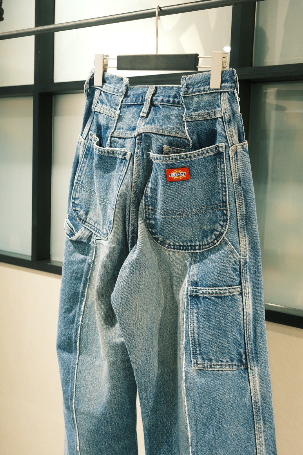 BAGGY CARPENTER PANTS -DENIM- (BLUE、XSサイズ) / OLDPARK