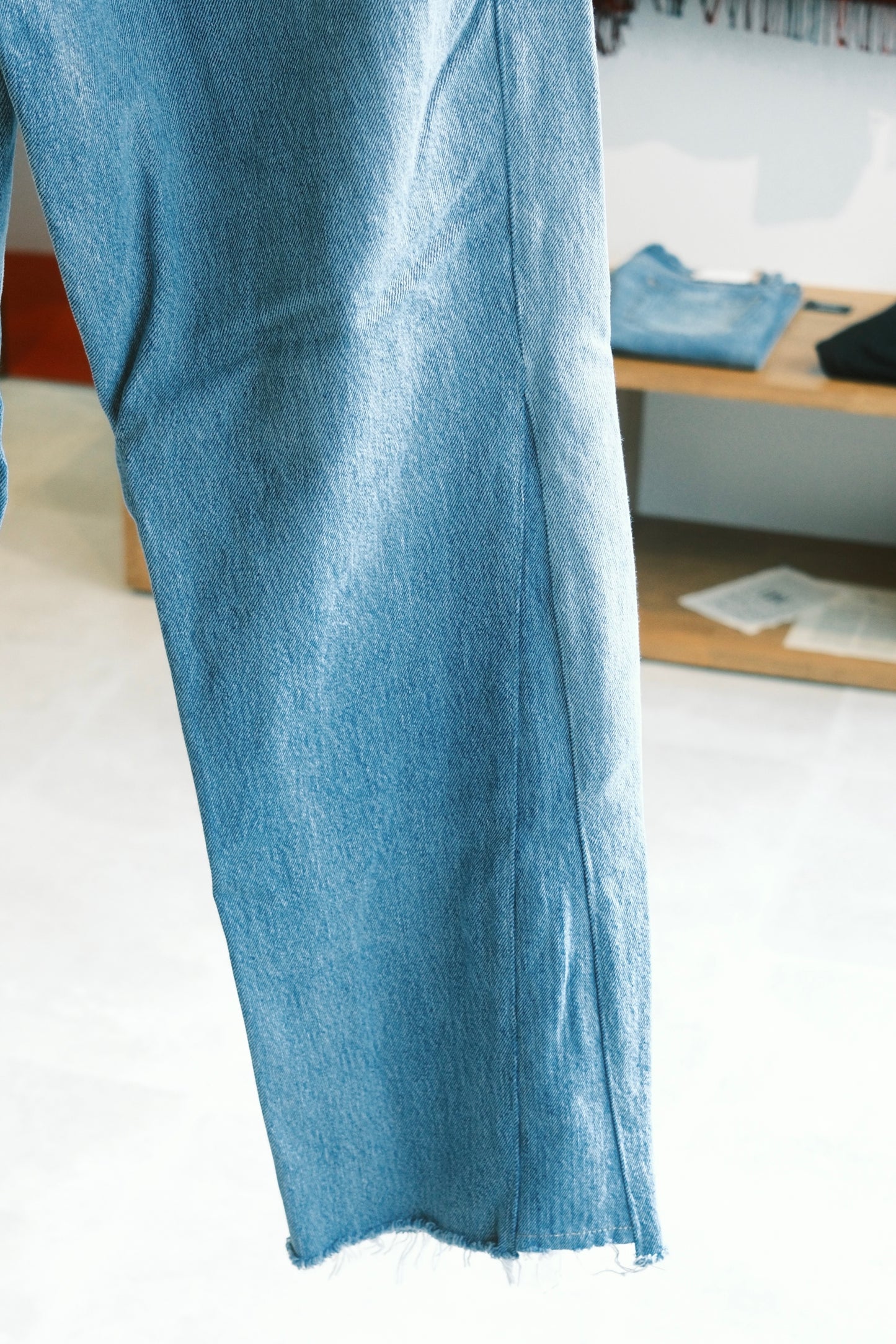 OLDPARK : SWAPPED JEANS (BLUE、Mサイズ-2)