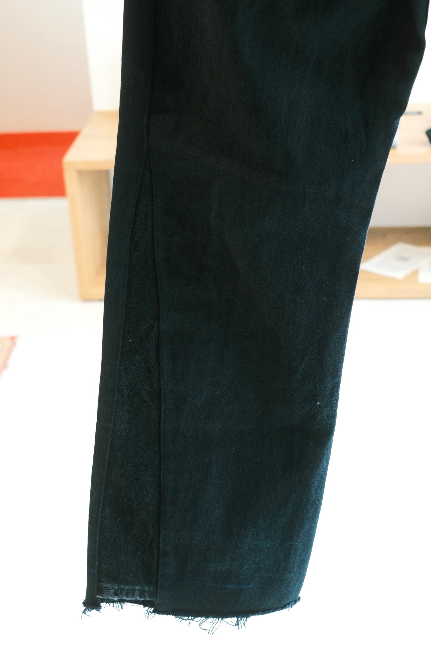 OLDPARK : SWAPPED JEANS (BLACK、Lサイズ)