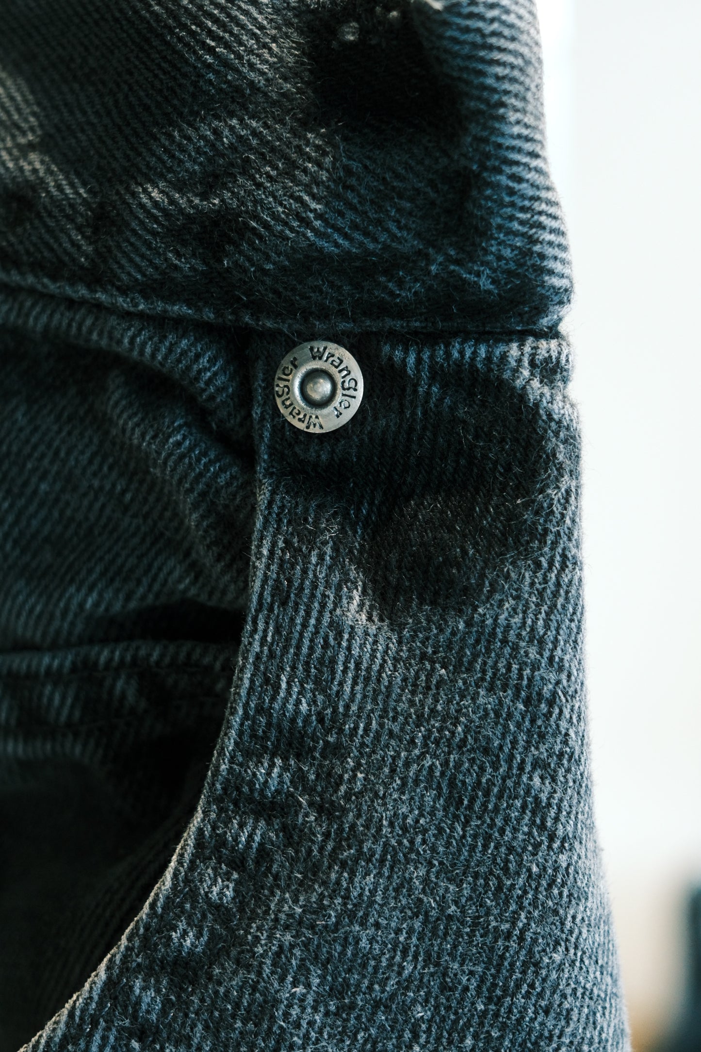 OLDPARK : SWAPPED JEANS (BLACK、XLサイズ)