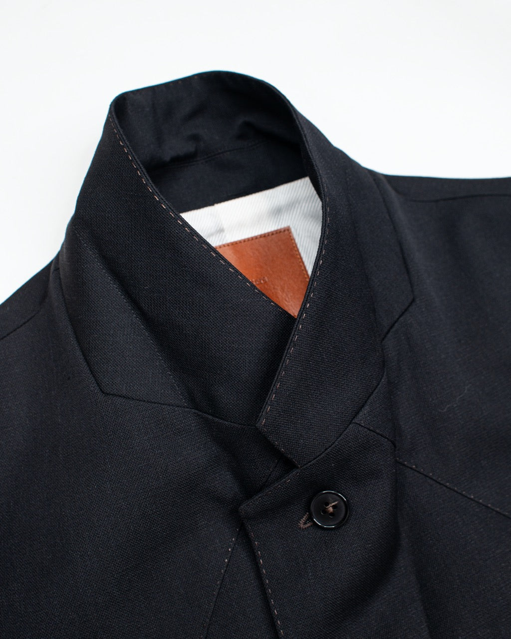 The Letters : COW BOY SACK JACKET -LACINE WOOL LINEN-