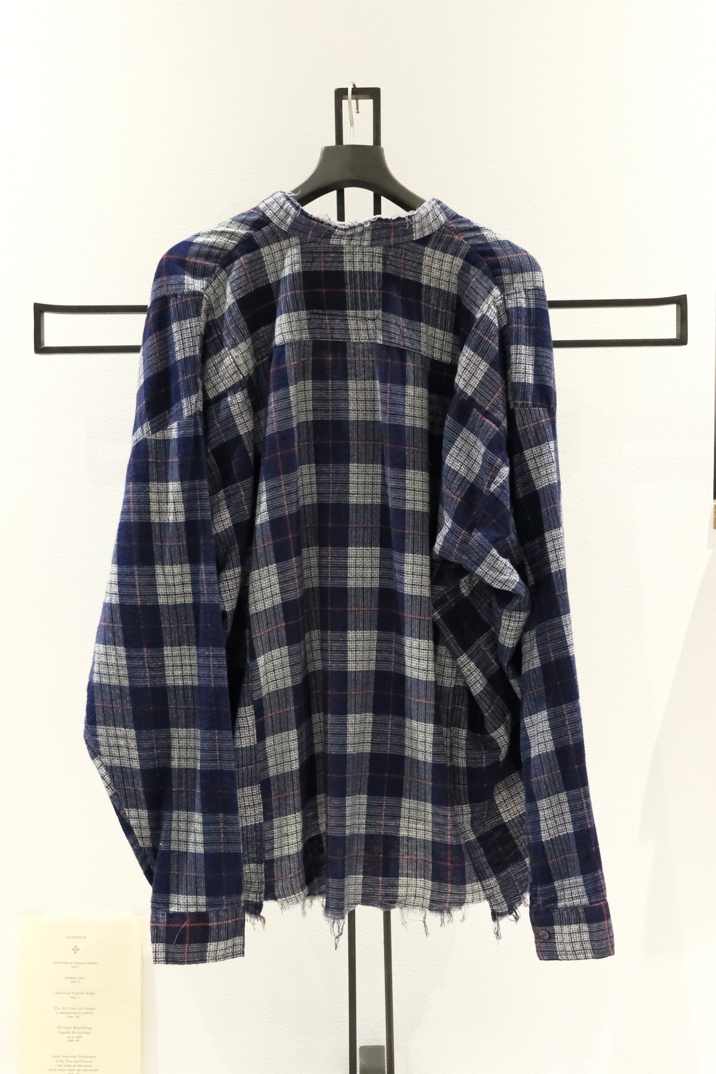 SLEEVE FRONT SHIRT -1 (FLANNEL、Fサイズ) / OLDPARK