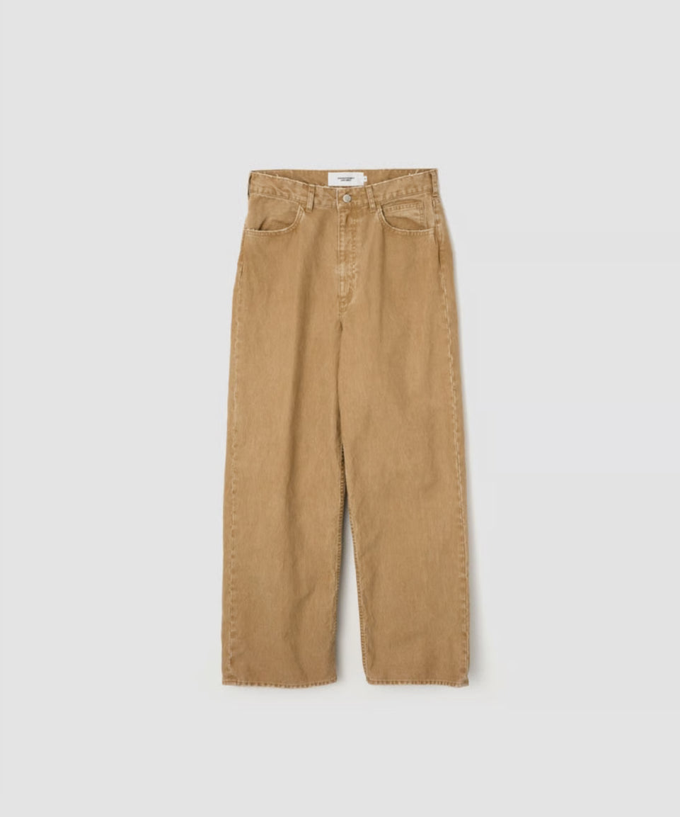 JOHN MASON SMITH / JANE SMITH : SULFUR DYE HEAVY DUCK CLOTH 5 POCKET PANTS