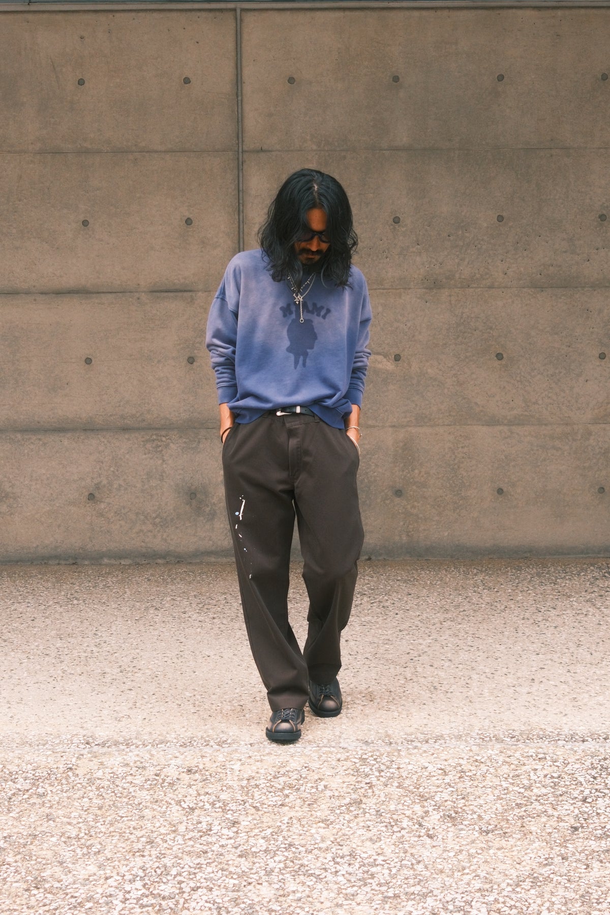 TODAY edition : TC TWILL WORK TROUSERS / BROWN