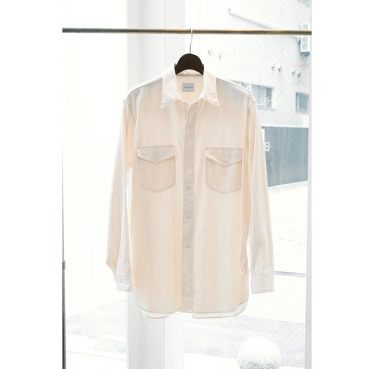 The Letters :WORKERS SHIRT - COTTON TWILL -