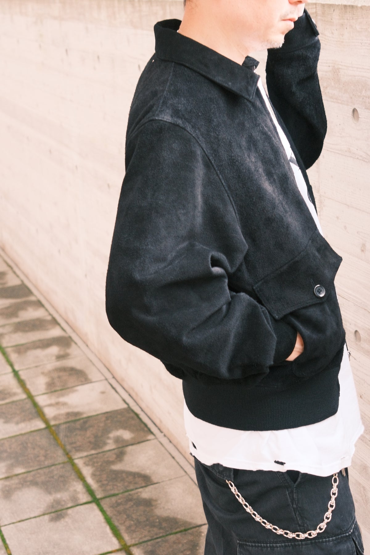 MINEDENIM :STIE-lo/WACKO MARIA/ SUEDE LEATHER JACKET