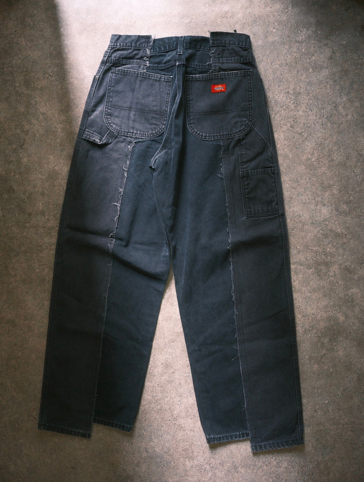 OLDPARK : BAGGY CARPENTER PANTS -DUCK- (BLACK、Mサイズ)