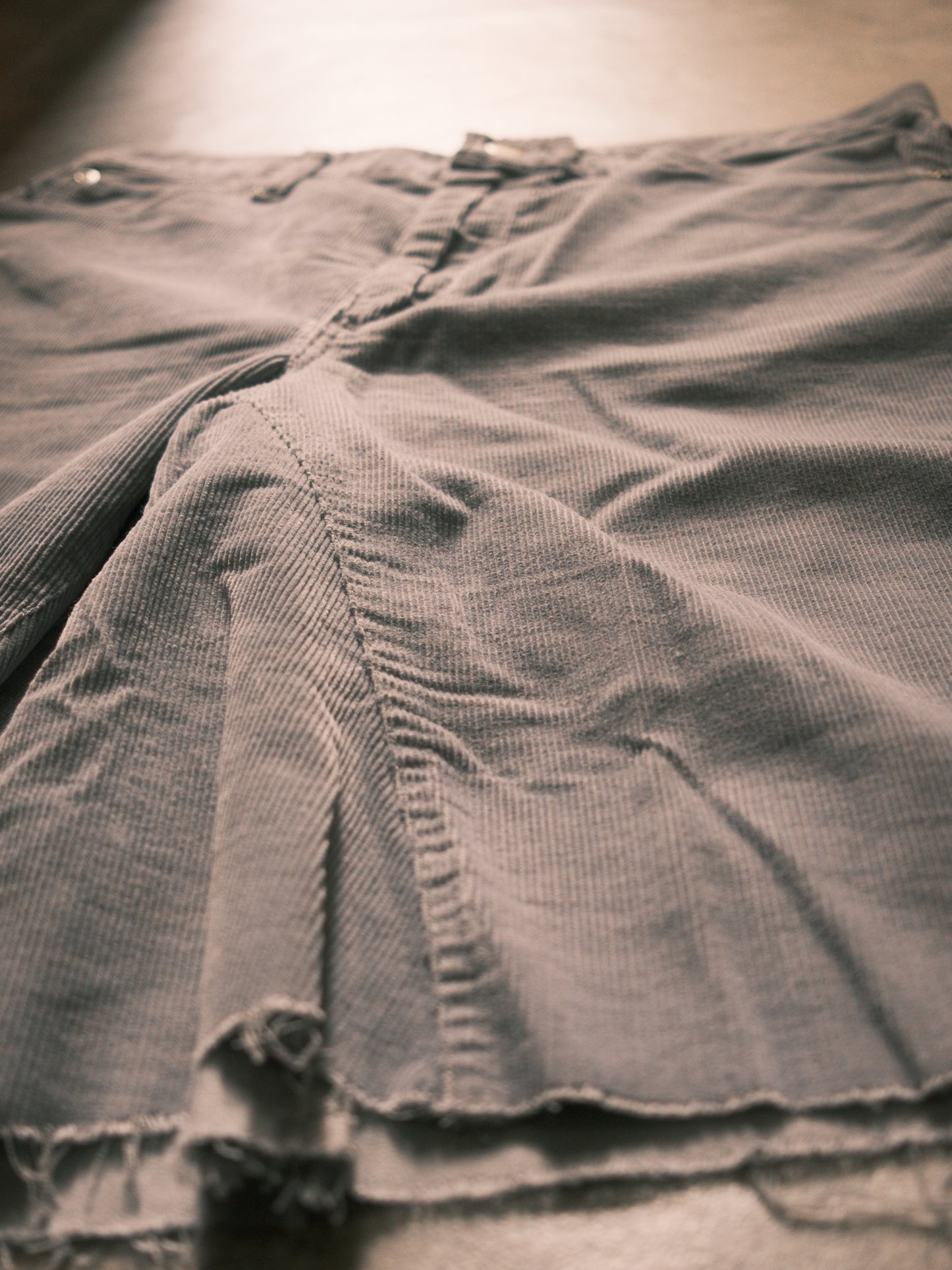 OLDPARK:BAGGY SHORTS (CORDUROY、Lサイズ-1)