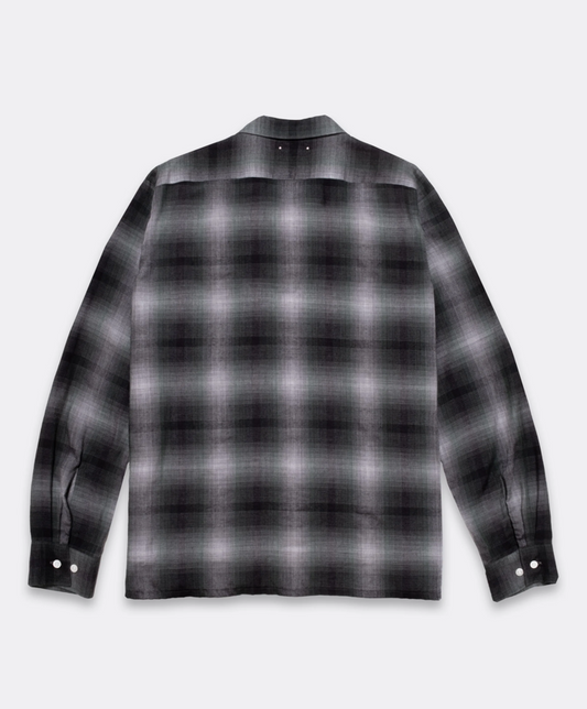 MINEDENIM : T.Rayon Ombre Open Collar Shirt / GPT