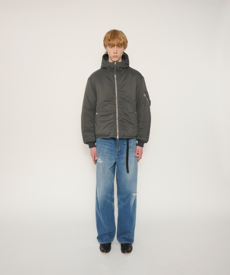 JOHN MASON SMITH / JANE SMITH : 40d NYLON TAFFETA TACTICAL ZIP BLOUSON