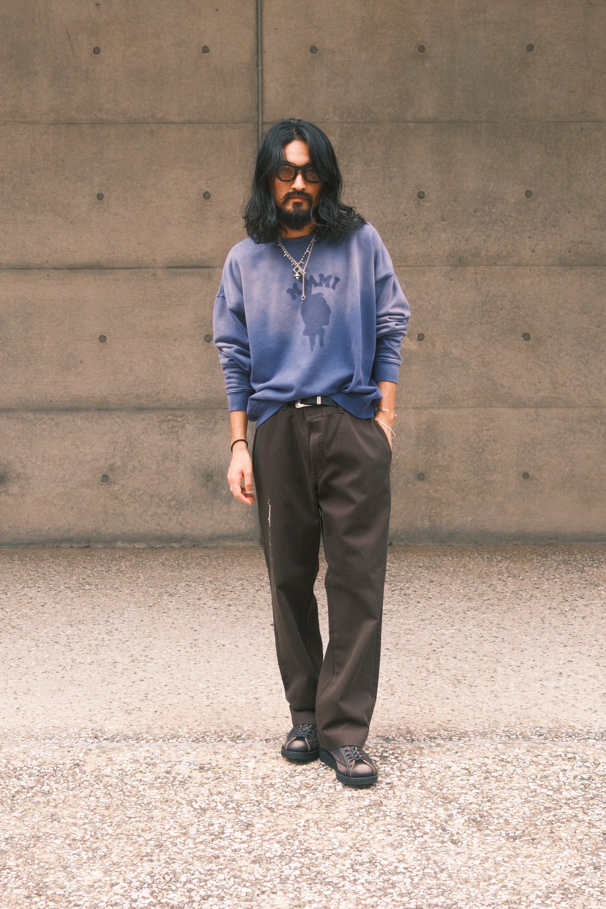 TODAY edition : TC TWILL WORK TROUSERS / BROWN