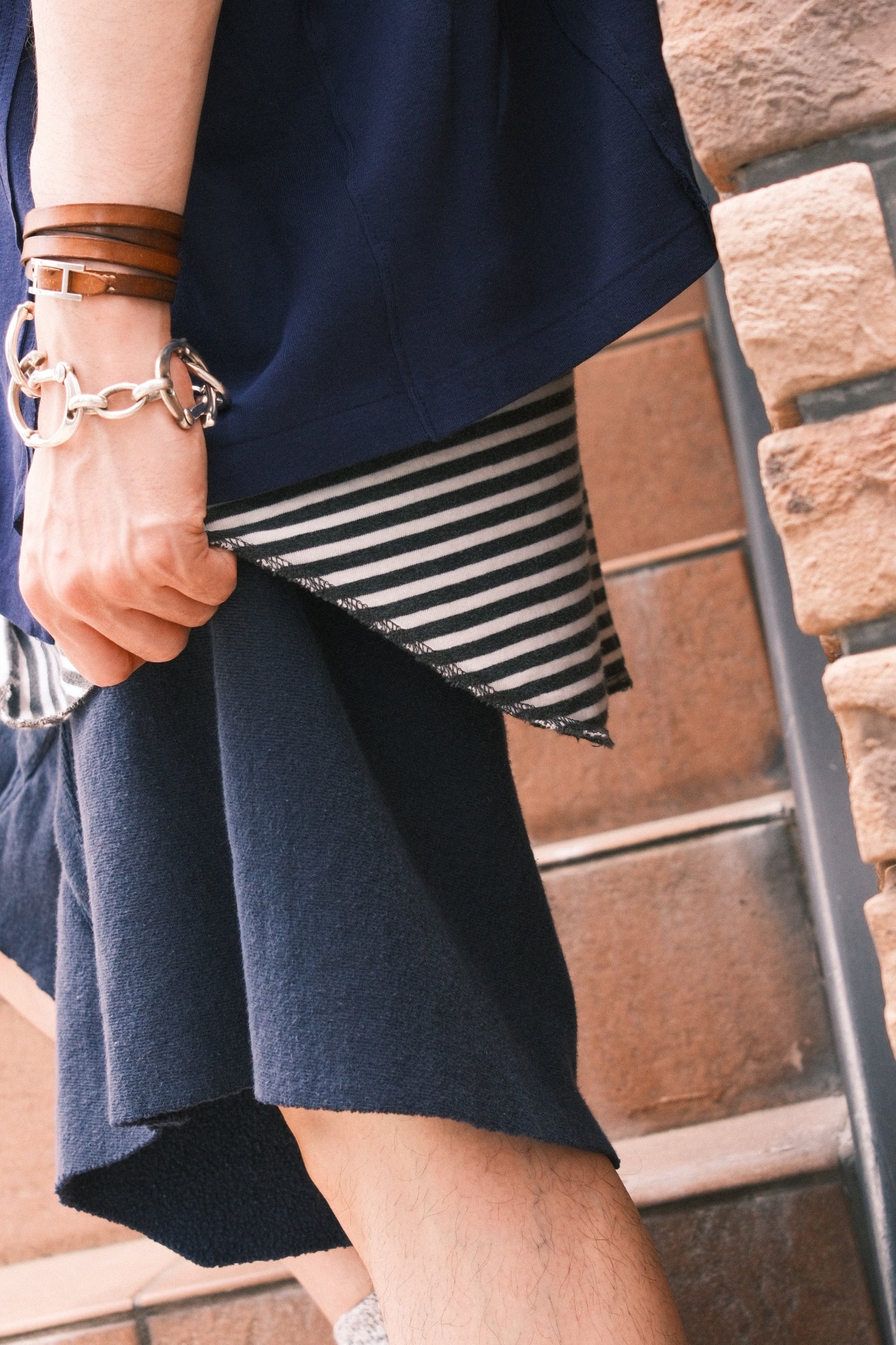 OLDPARK:BAGGY SHORTS (SWEAT、Mサイズ)
