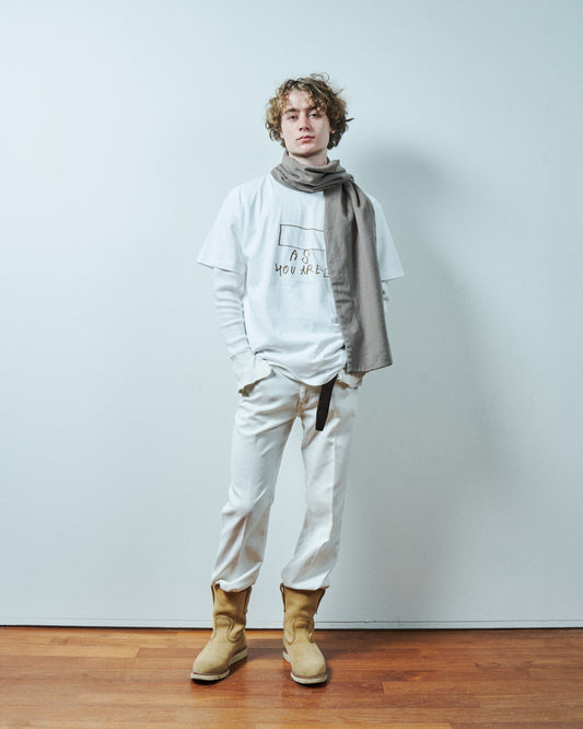 TODAY edition : LEFT HAND S/S Tee #3 (WHITE)