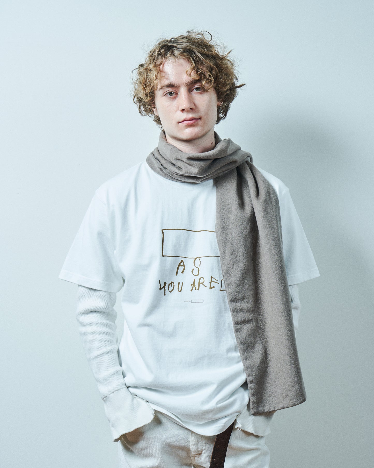 TODAY edition : LEFT HAND S/S Tee #3 (WHITE)