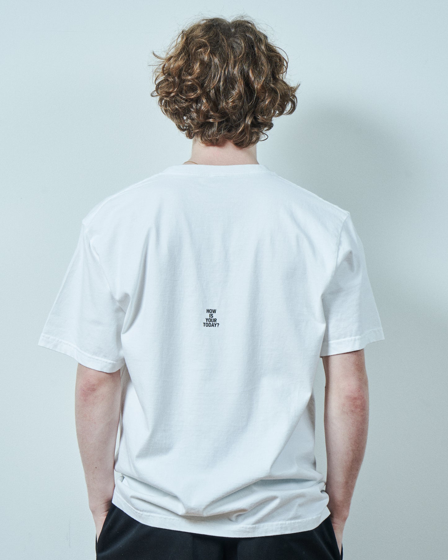 TODAY edition : LEFT HAND S/S Tee #3 (WHITE)