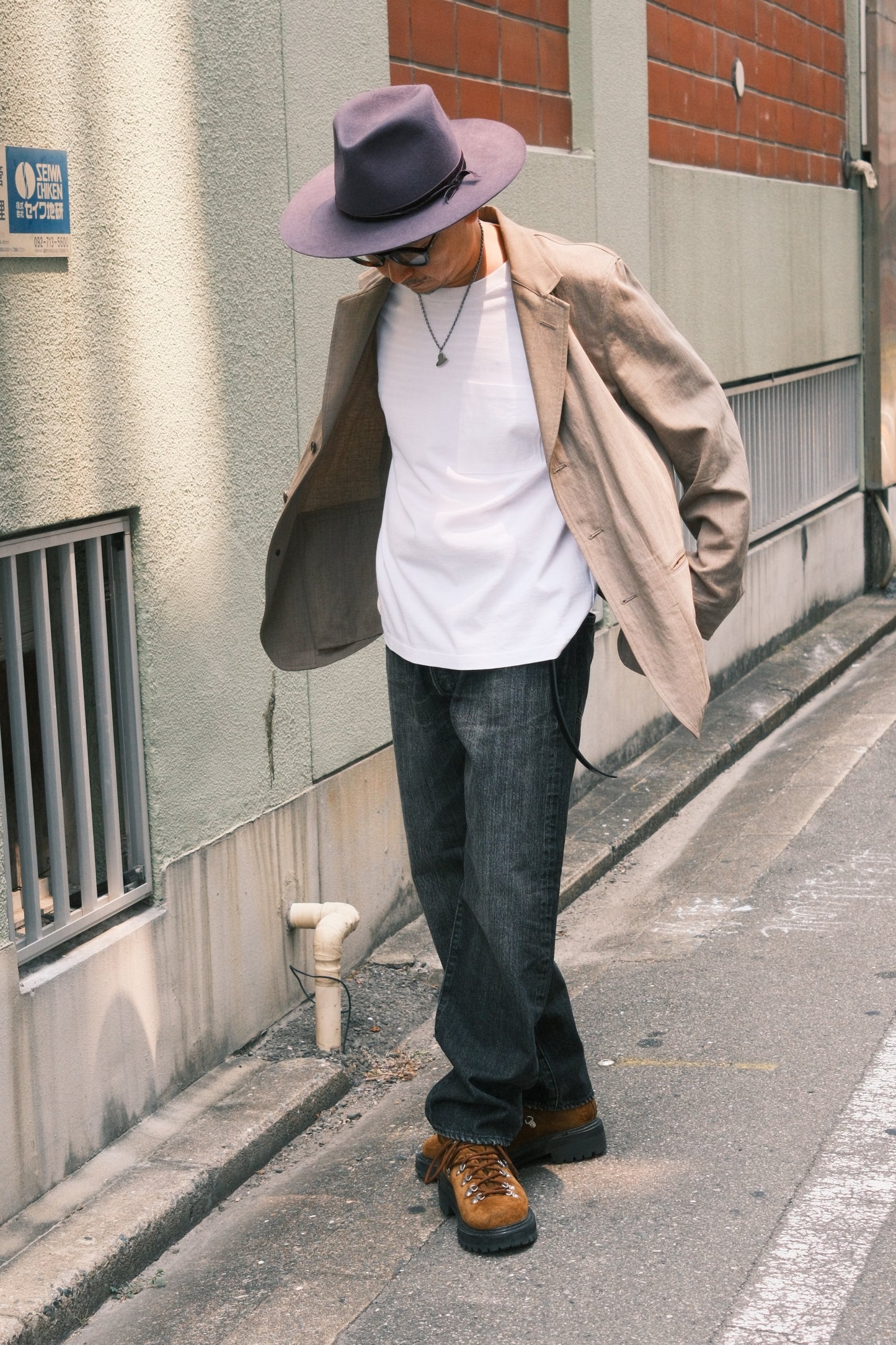 MINEDENIM :  B.S Denim Ankle Length Straight Jeans USD