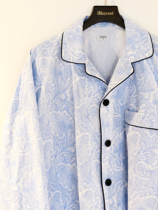 OLDPARK : PAJAMA SHIRT -SHEET- "Ralph"/ Mサイズ