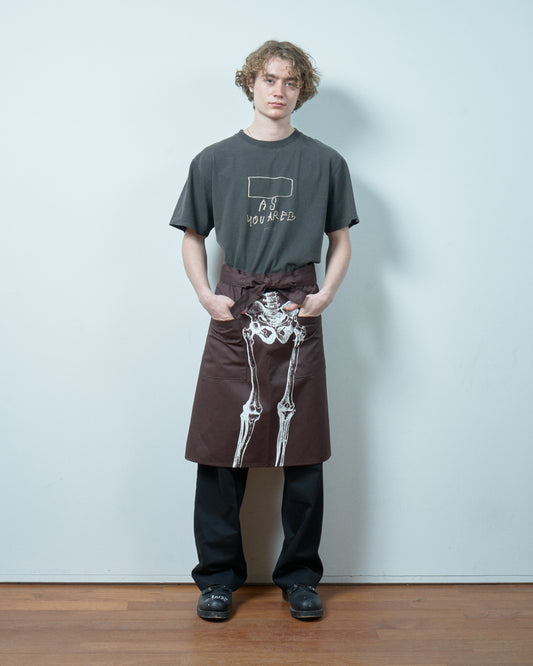 TODAY edition : LEFT HAND S/S Tee #3 (CHARCOAL)