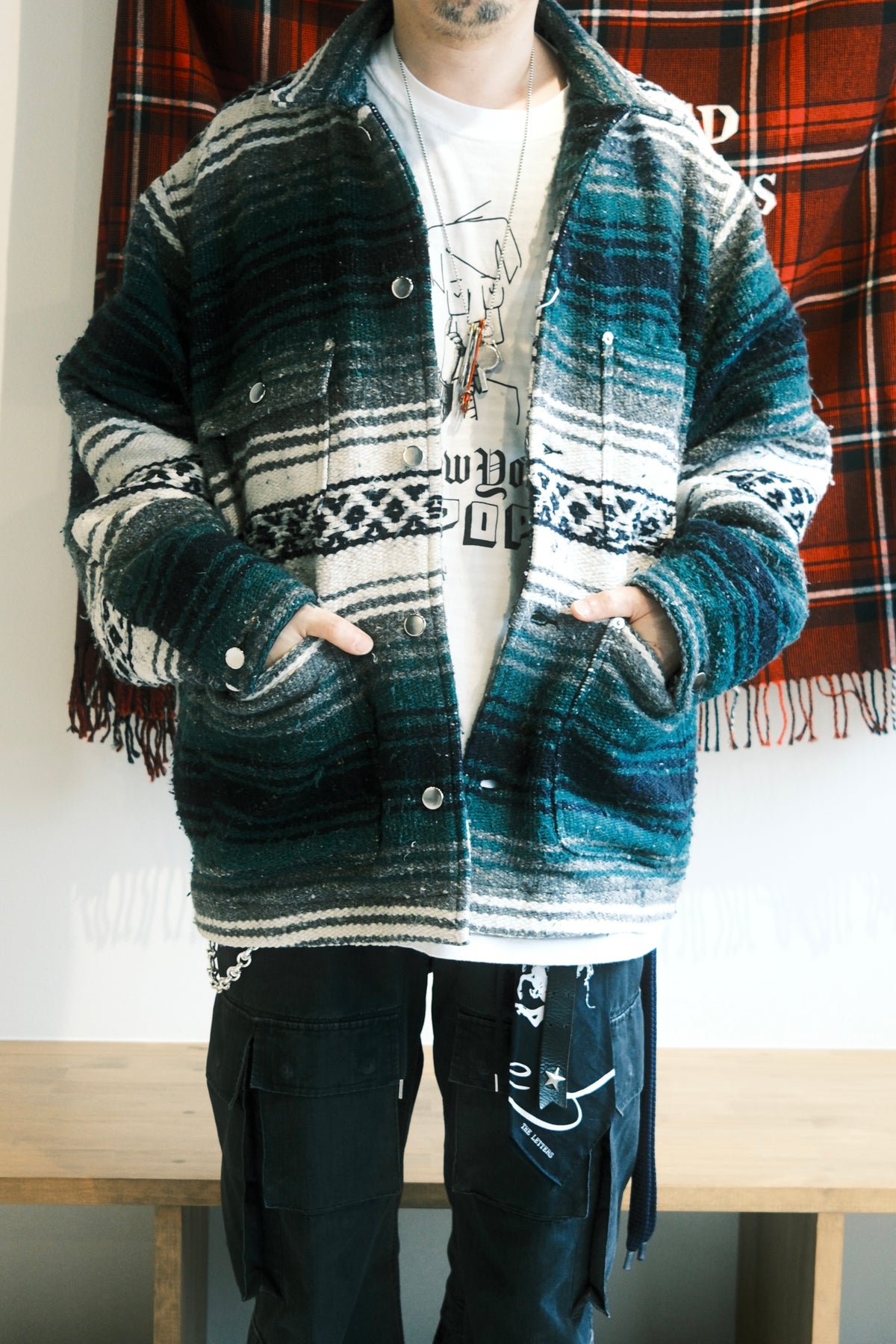 OLDPARK : CHORE COAT -RUG-  (Lサイズ)