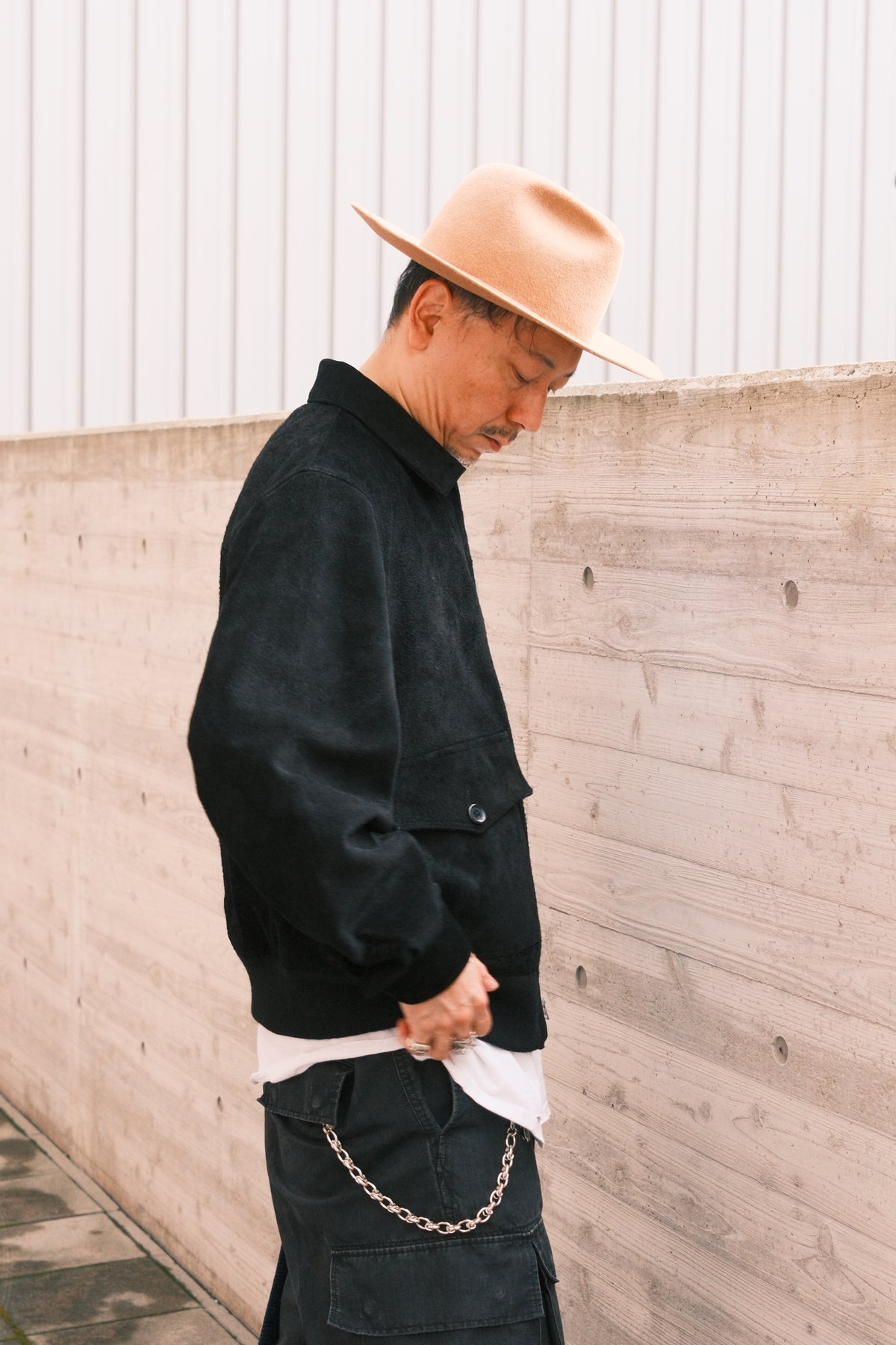 MINEDENIM :STIE-lo/WACKO MARIA/ SUEDE LEATHER JACKET