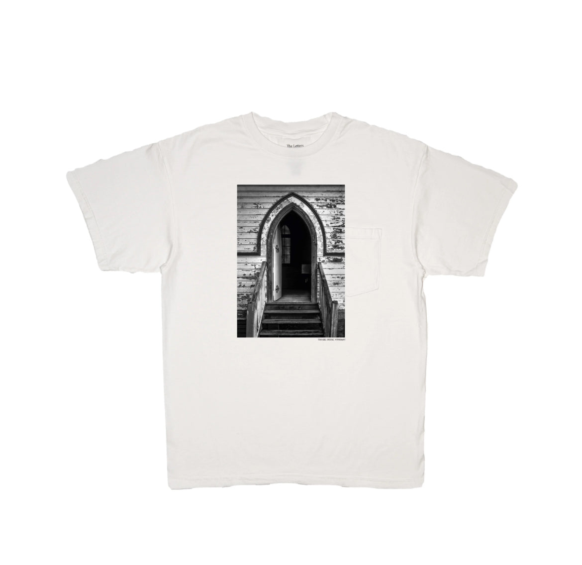The Letters : THE CHURCH POCKET T-SHIRT