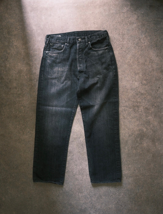 MINEDENIM :  B.S Denim Ankle Length Straight Jeans USD